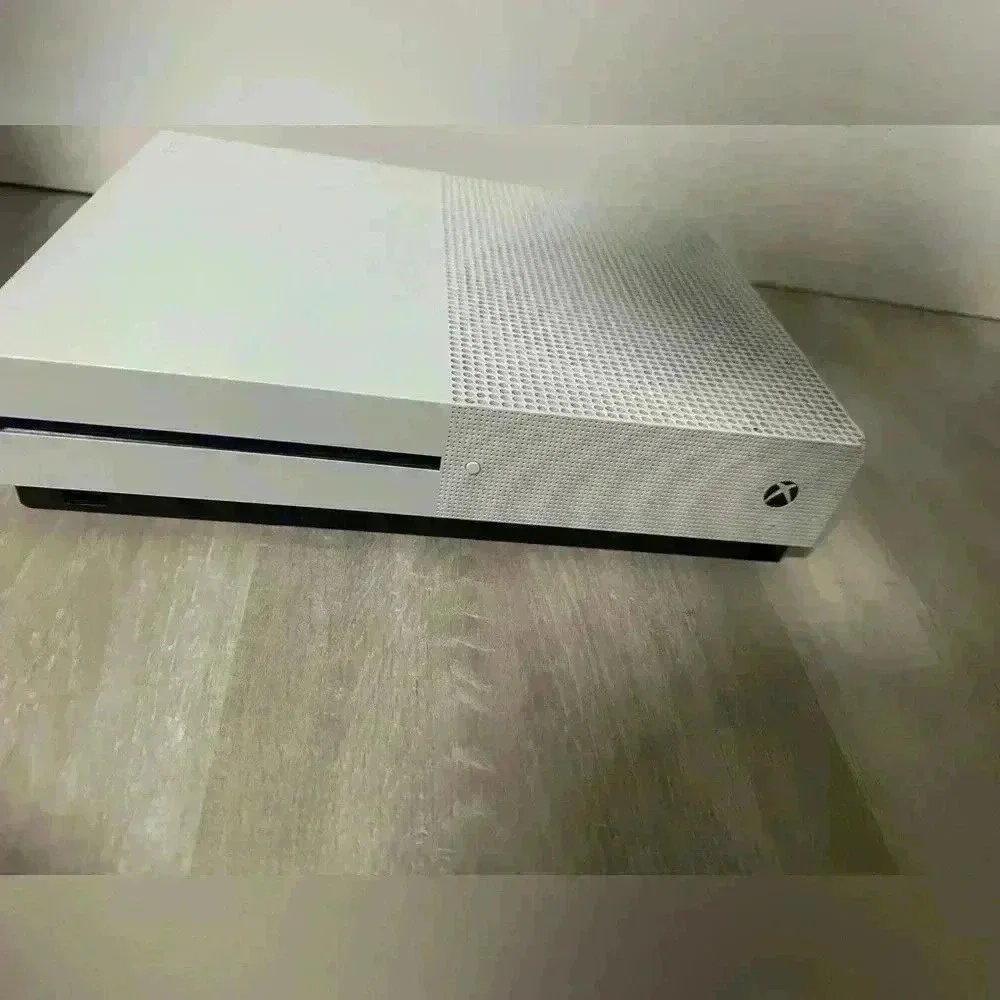 Microsoft Xbox One S Console System‎ White Good HDR Blu-ray 1681